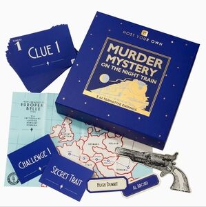 Murder Mystery Game - Night Train Edition